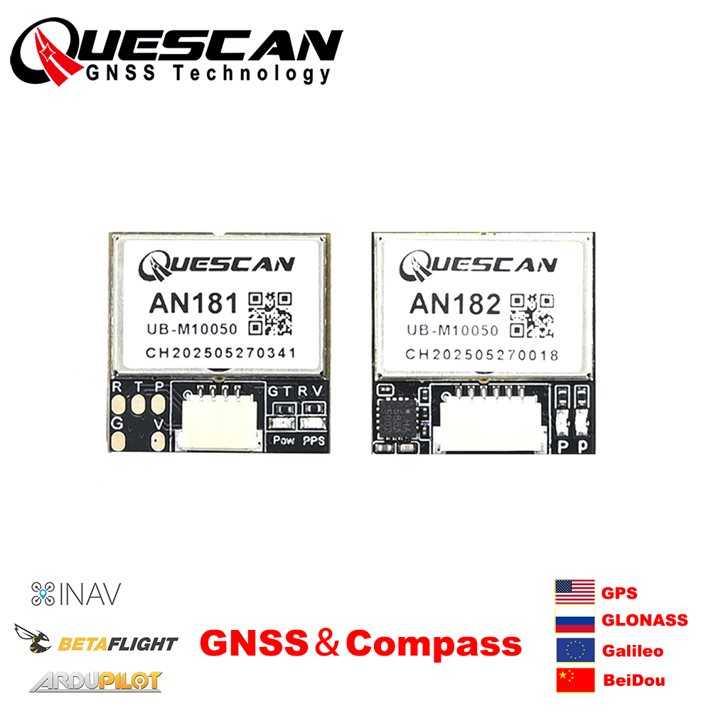 Drone Racing Flight Controller - QUESCAN 18mm M10 GPS Módulo GNSS
