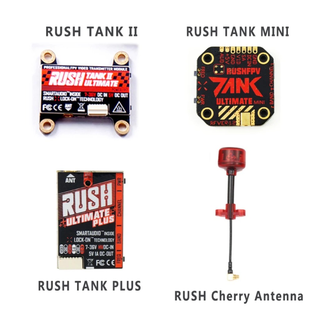 Drone Racing Vtx - Transmisor de Video RUSH TANK Ultimate