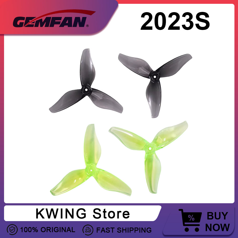 Drone Racing Motor - 12 pares (12CW + 12CCW) Gemfan