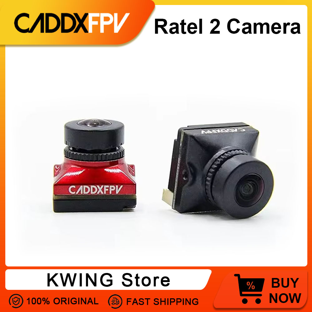 Caddx Ratel 2 V2 cámara FPV Ra - Drone Racing Vtx reseña y precio
