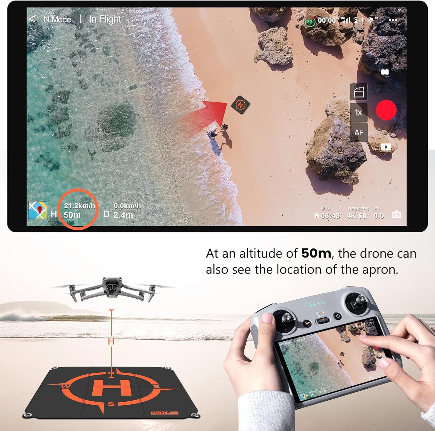 Plataforma de Aterrizaje para  - Dji Drone Air 3 reseña y precio