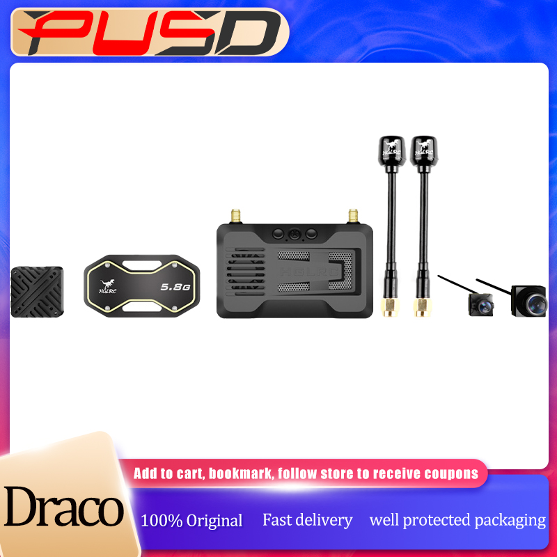HGLRC Draco A1/A2 5.8Ghz HD VT - Drone Racing Vtx reseña y precio